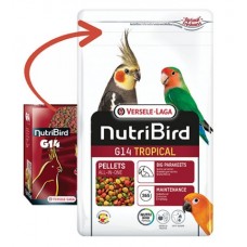 Versele Laga NUTRIBIRD G14 Tropical - пълноценна екструдирана храна за средни папагали 1 кг.